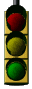 yellow traffic light