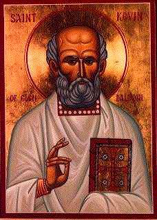 Icon of St. Kevin